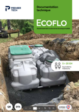 Assainissement autonome écoresponsable Ecoflo - Documentation technique