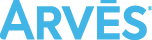 Registrerad blå Arvès -logotyp.