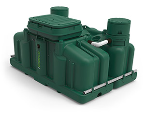 Ecoflo green septic system - Polyethylene Pack model