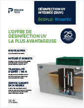 vignette brochure désinfection uv integrée ecoflo rewatec