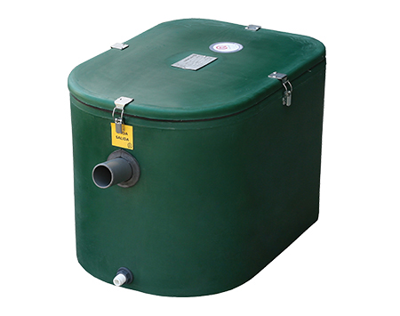 Grease separators for domestic or industrial use