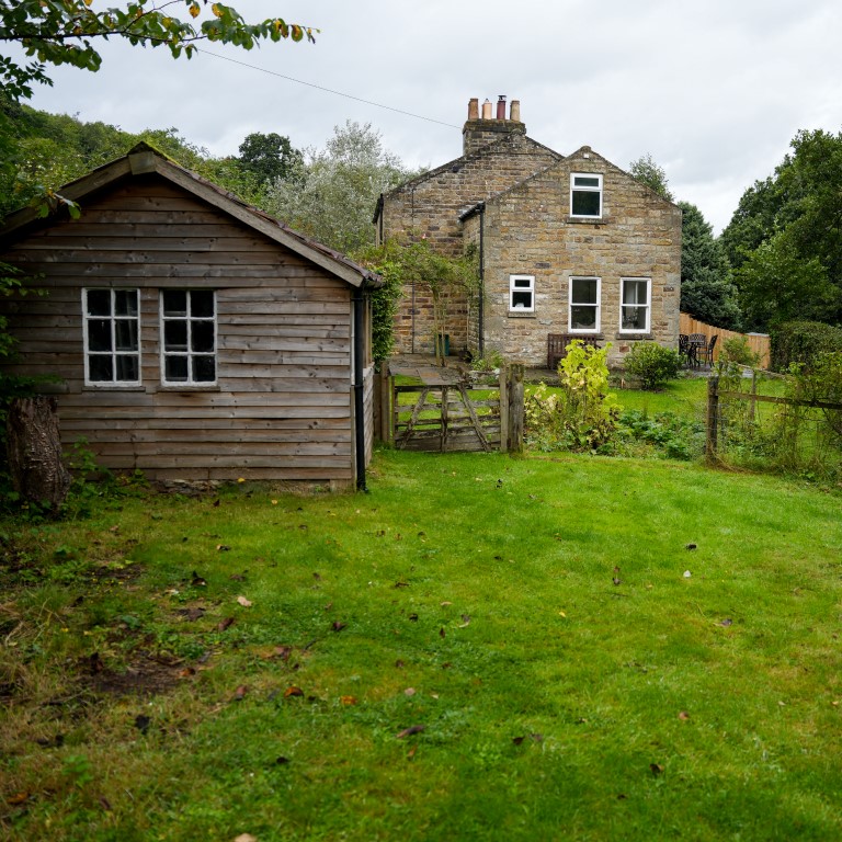 Pre-excavation walkthrough for a septic system installation in the UK.