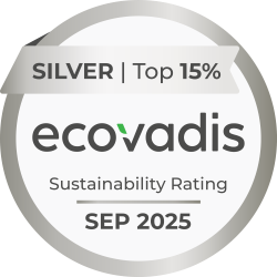 Médaille d’argent Ecovadis 2025_FR-FR Médaille d’argent Ecovadis 2025