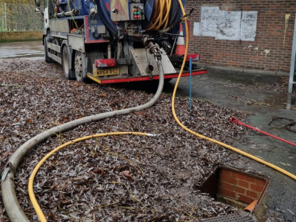 Premier Tech's drain jetting service for blocked or slow drains.