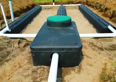 Rewatec septic distribution box.