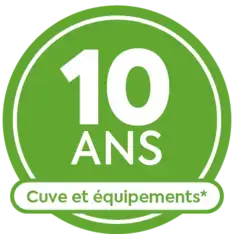 Garantie Ecoflo 10 ans cuve et équipements