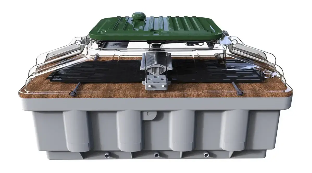 Ecoflo - sustainable wastewater treatment plant 