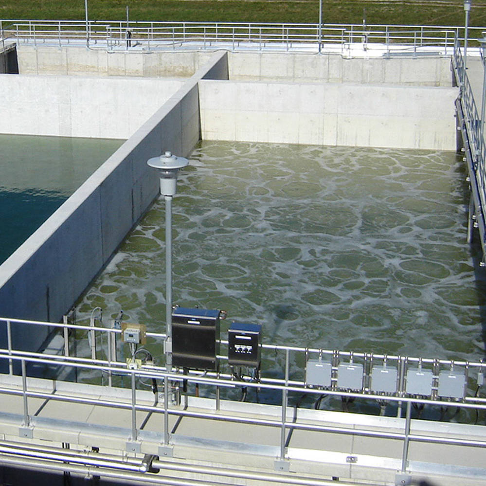 Ecoprocess SBR system for a large-scale municipal wastewater treatment project in India.