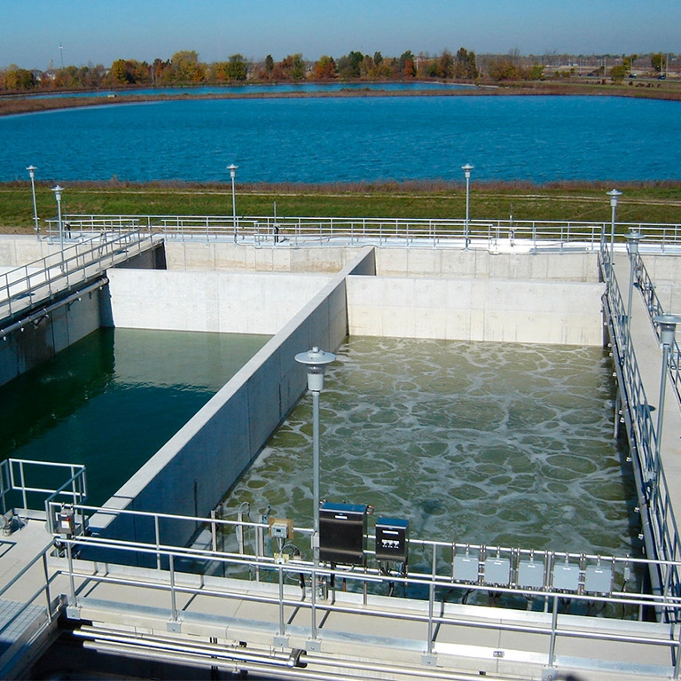 Rewatec SBR treating municipal wastewater in the United States.