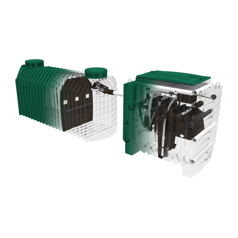 Phosphorous removal polyethylene open