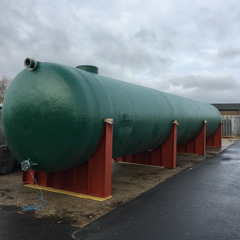 Calona horizontal above ground storage tank