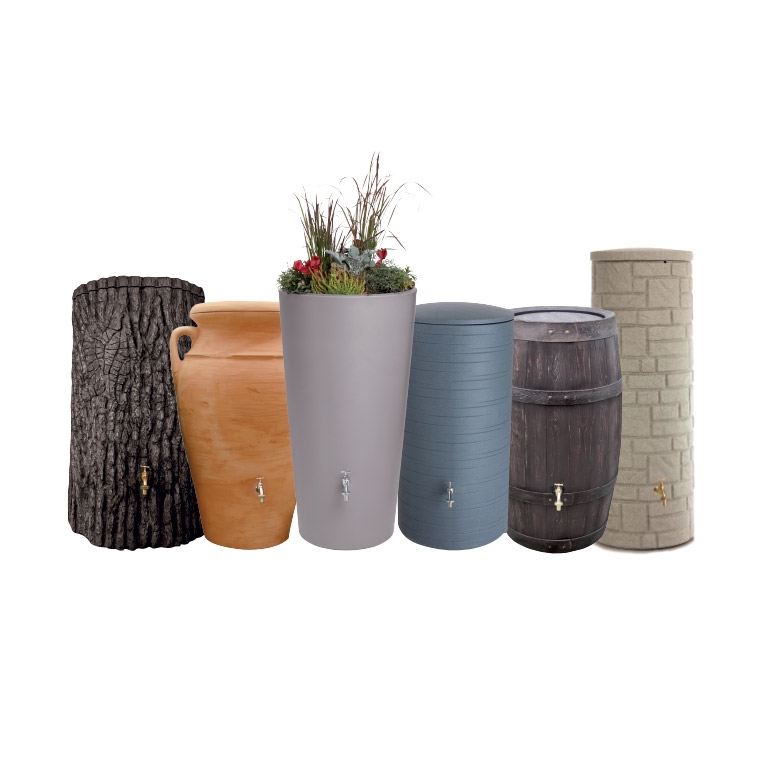ARVES Design-Regentonnen für die Gartenbewässerung