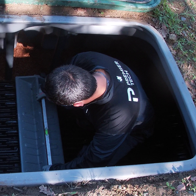 Septic tank inspection 