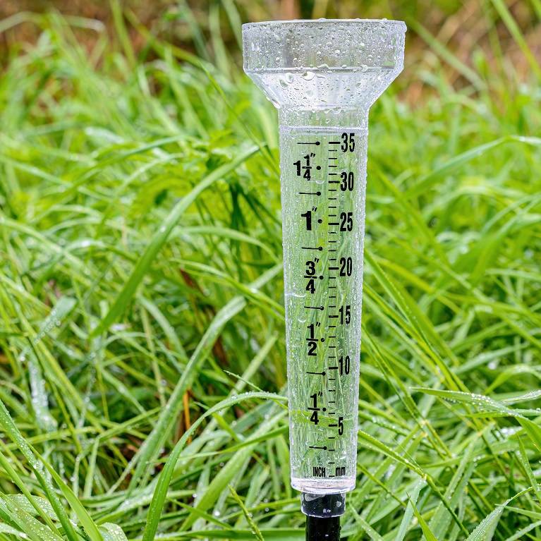 Percolation test to determine the permeability of soil for wastewater discharge