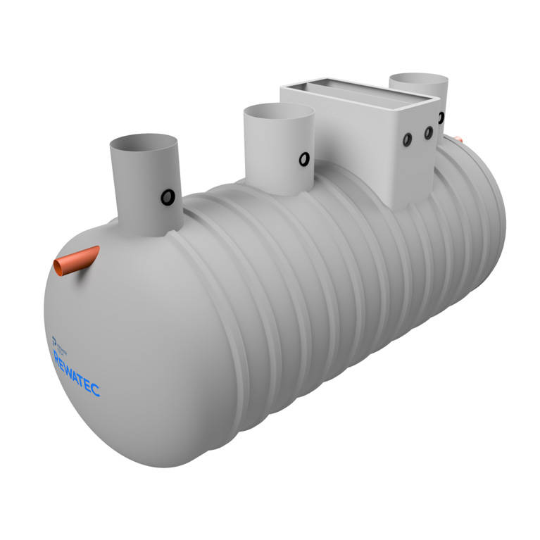 Rewatec SAF sewage treatment plant