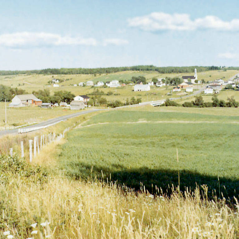 Municipalité de St-Joseph-de-Kamouraska au Québec.