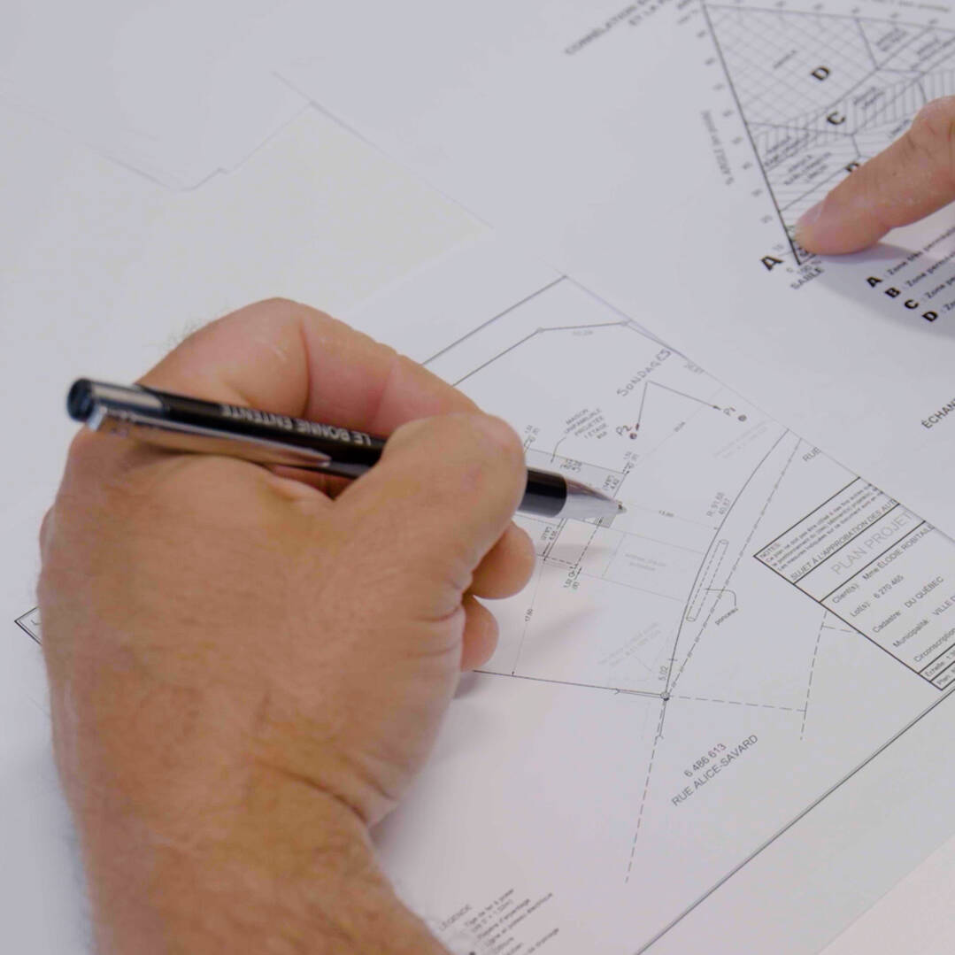 Septic system design.