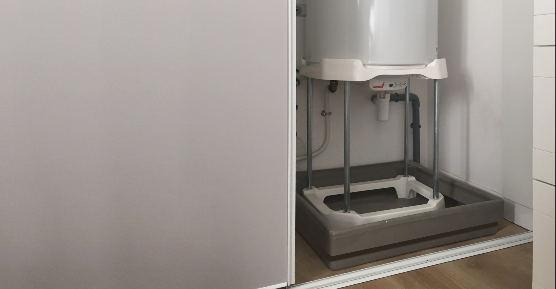 CALONA bac de sécurité chauffe eau
