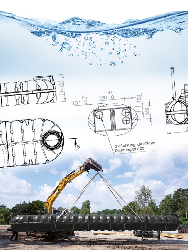 Planung und Entwicklung für ökologische Wassersysteme