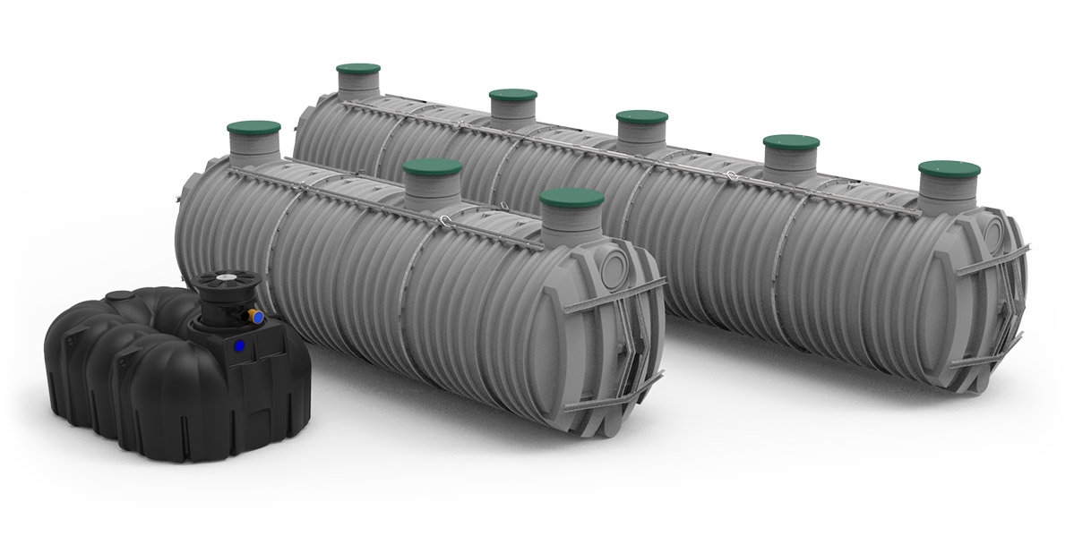 rewatec underground water storage tanks for commercial and municipal projects