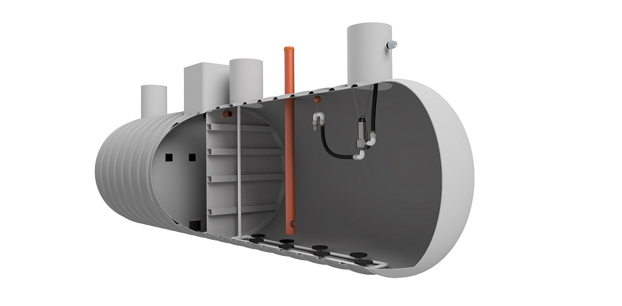 Rewatec sequencing batch reactor for commercial and industrial wastewater treatment projects in the United Kingdom.