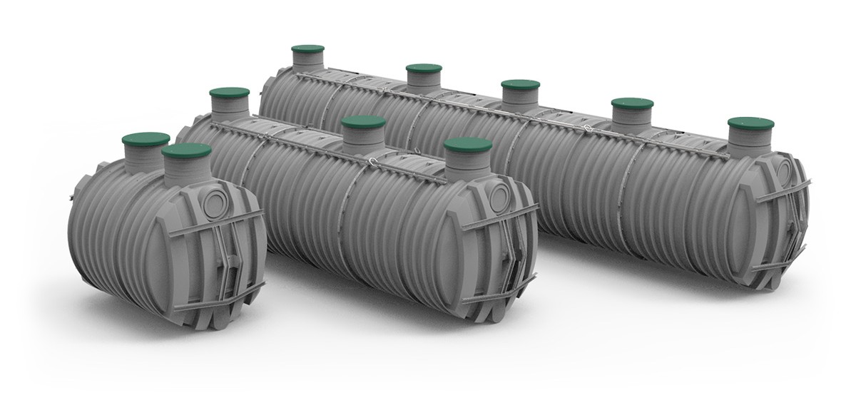 Rewatec underground water storage tanks for commercial and municipal projects