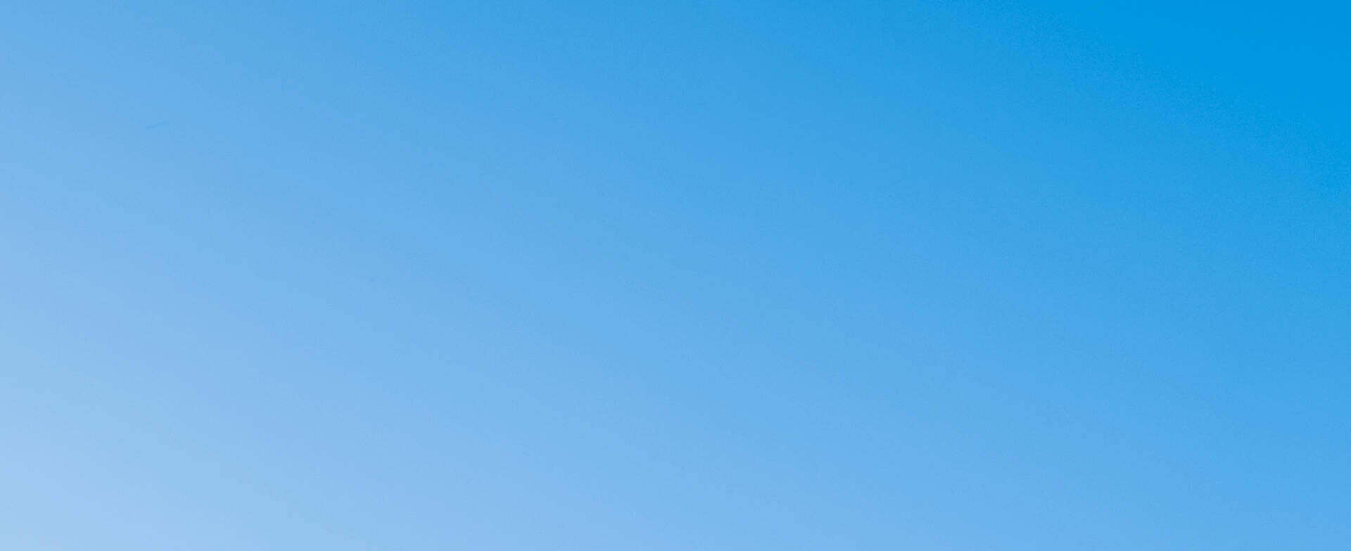 Fading blue header