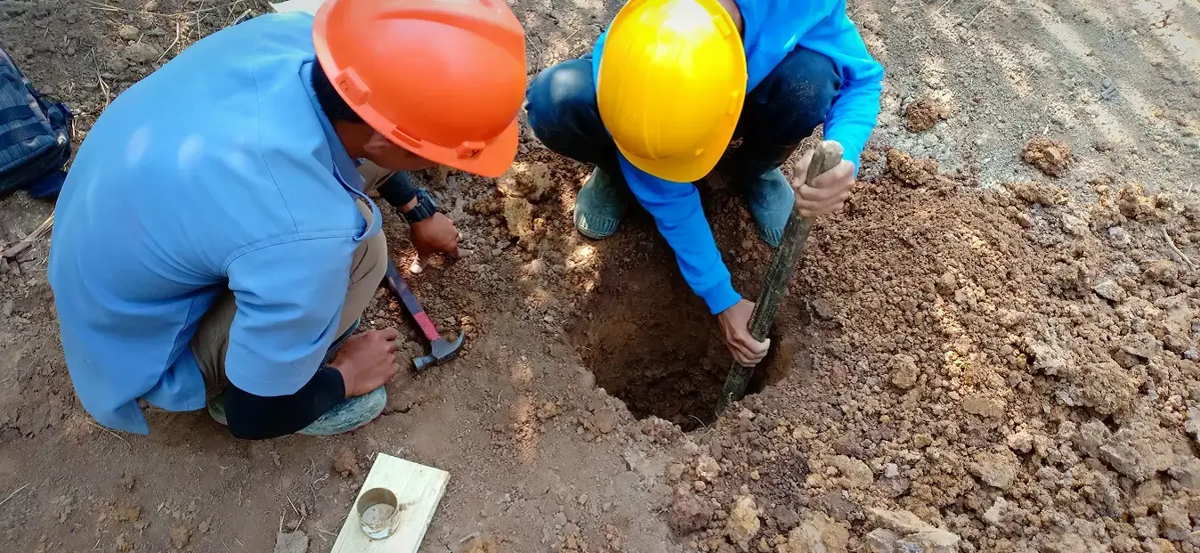 How to carry out a percolation test