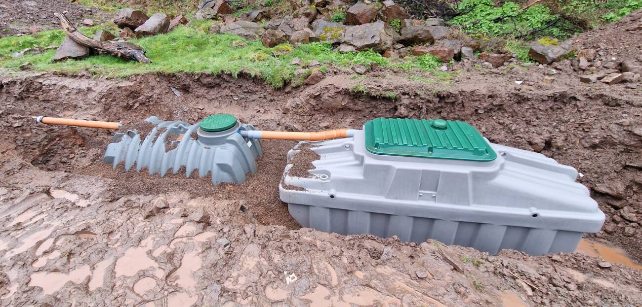 Biofiltro Ecoflo, un sistema de tratamiento de aguas residuales para viviendas aisladas.
