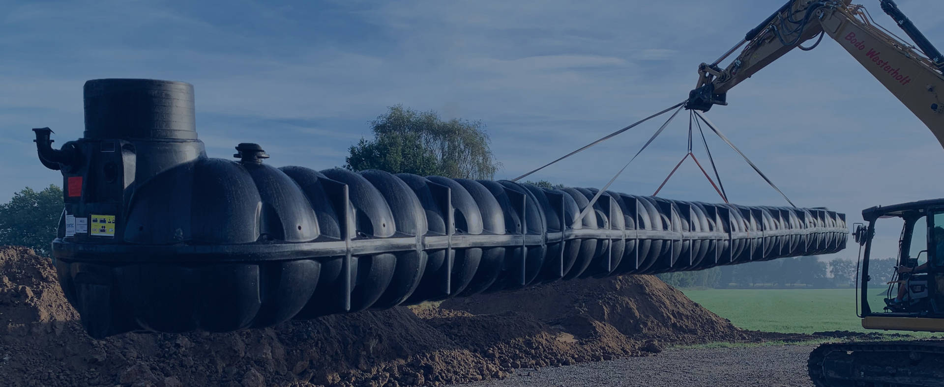 Lagertanks zur Speicherung von Nutz- und Regenwasser