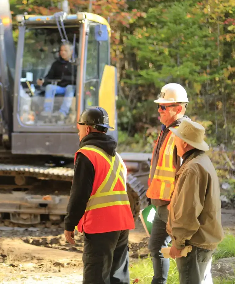 Premier Tech's septic installation support service in the UK.