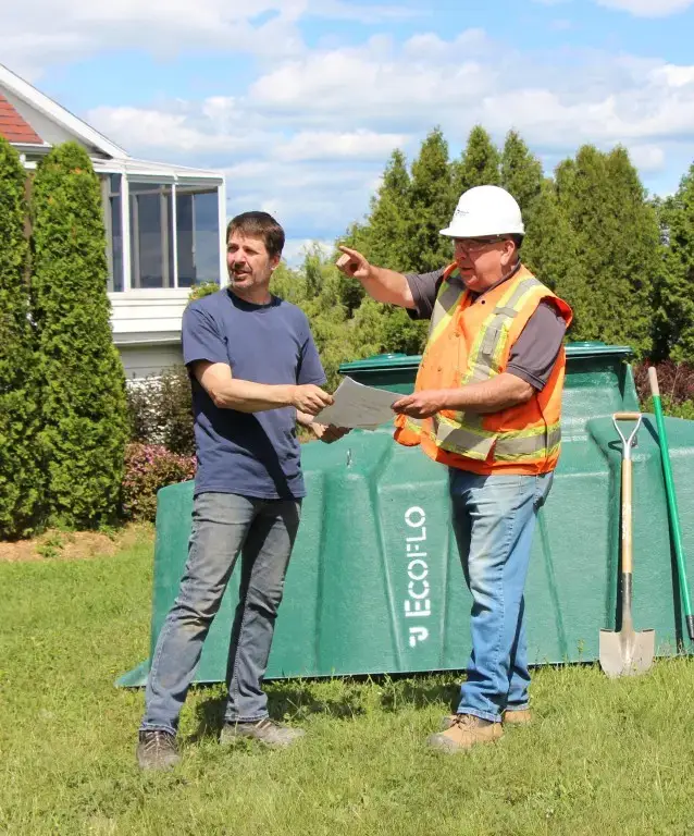 Premier Tech's septic installation support service in the USA.