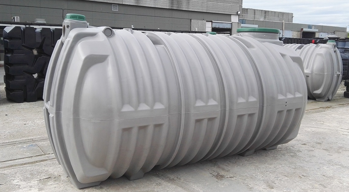 Rewatec septic tank for the partial treatment of wastewater