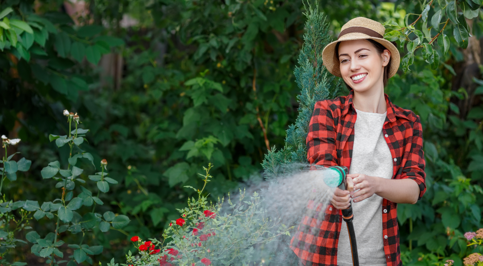 Clôture et abri de jardin récupérateurs d'eau de pluie - Tarn - Ecol'eaumur