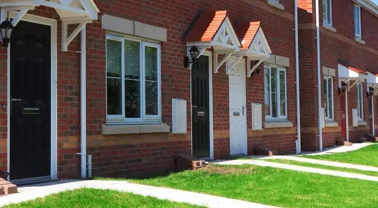 Housing authority with off-mains units in South East England.