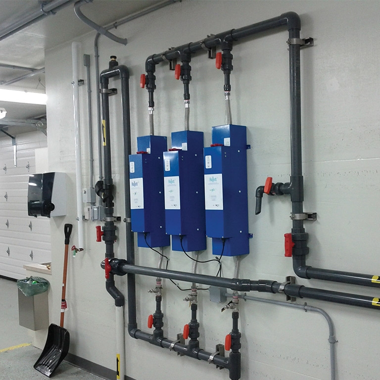 rewatec uv disinfection for commercial and municipal wastewater treatment projects