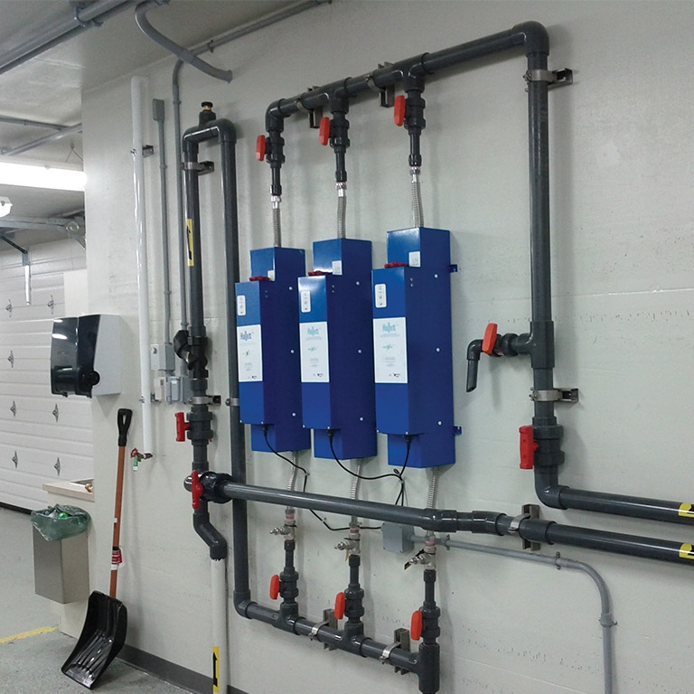 rewatec uv disinfection for commercial and municipal wastewater treatment projects