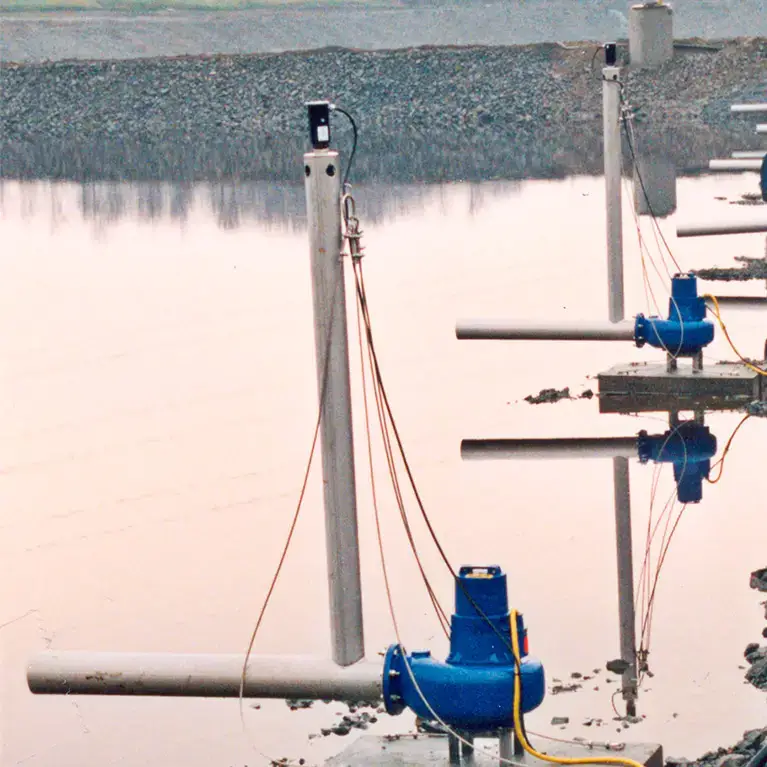 Ecoprocess unidirectional jet aeration system.