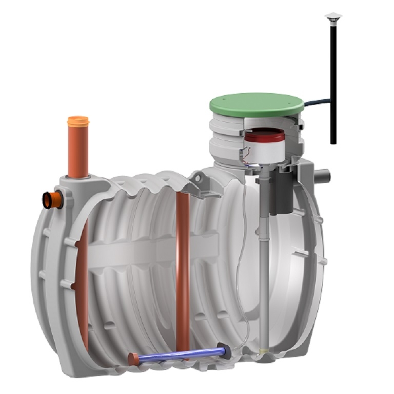 Rewatec Solido SMART SBR - Sewage Treatment Plant - Gravity