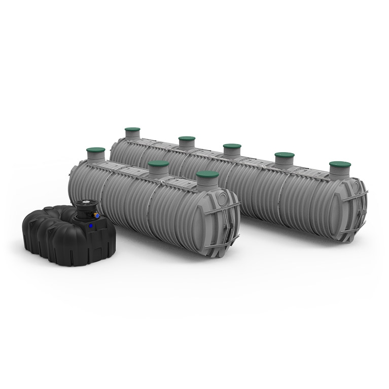 rewatec underground water storage tanks for commercial and municipal projects