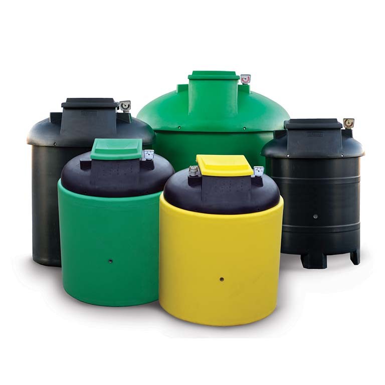 Used oil collection containers
