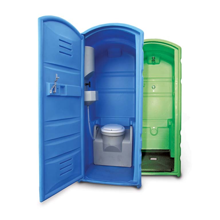 Portable Minicabine toilet and shower