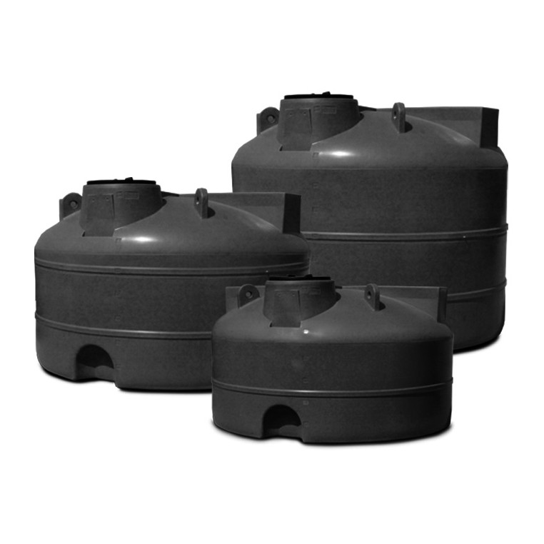 Vertical tanks in HDPE for chemical storage