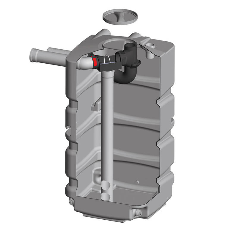 Basis-Filtertank 800 Liter