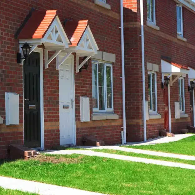 Housing authority with off-mains units in South East England.