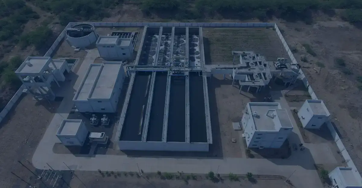 Premier Tech Water and Environment's municipal SBR wastewater treatment system in Dhangadhara, India.