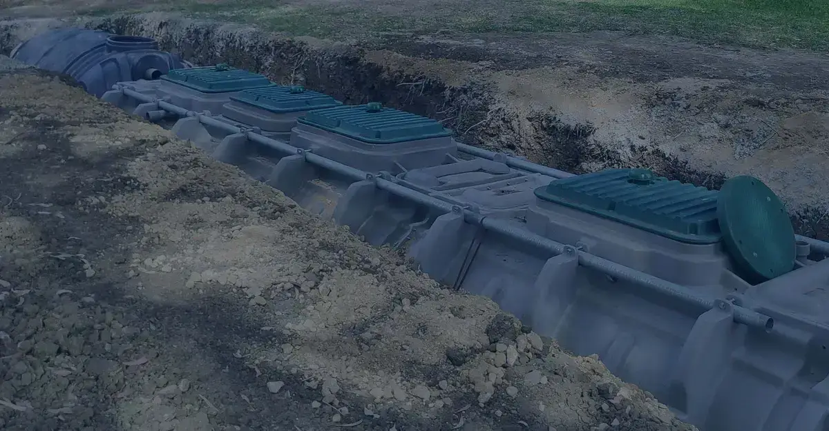 Ecoflo biofilter installation for a commercial project in Portugal.