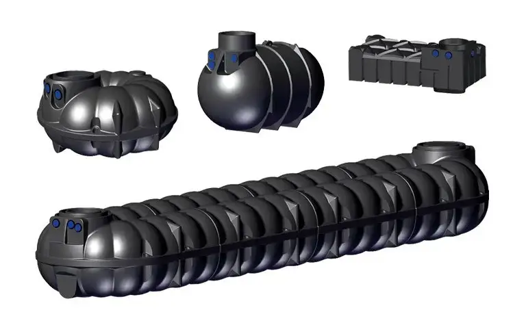 Erdtanks für Regenwasser